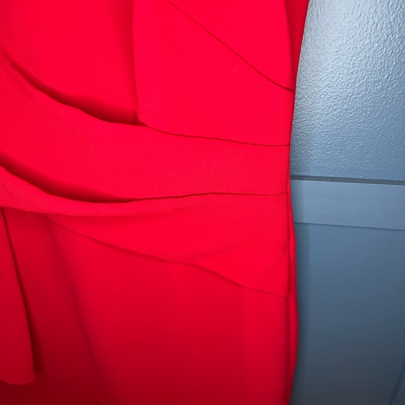 Red Sleeveless Ivanka Trump Dress Size 6 - Picture 3 of 4